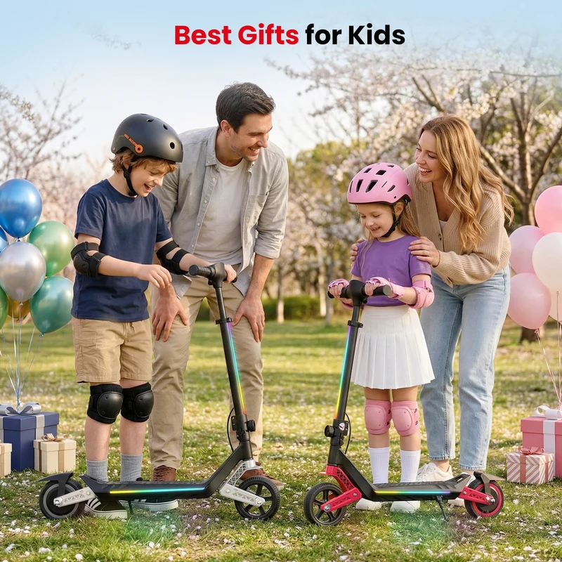 K6 Kids Electric Scooter with Dual Suspension