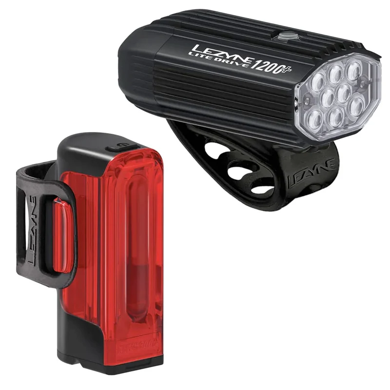Lezyne Lite Drive 1200+ / Strip Drive Pro 400+ Pair