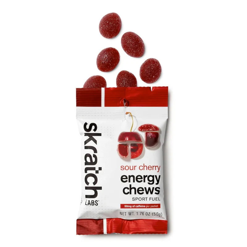 SKRATCH Energy Chews Sport Fuel + Caffeine