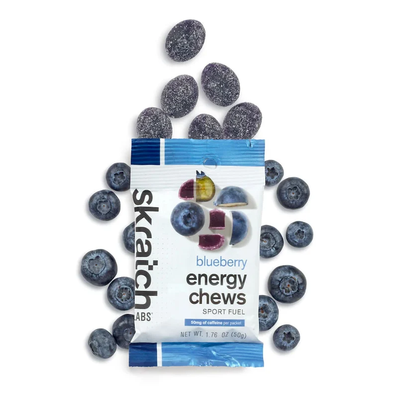 SKRATCH Energy Chews Sport Fuel + Caffeine
