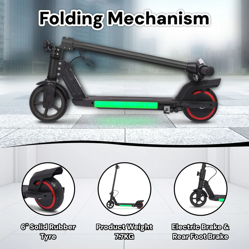 S31 Kids PRO ELECTRIC SCOOTER - LED Lights - 150W Power - High Performance