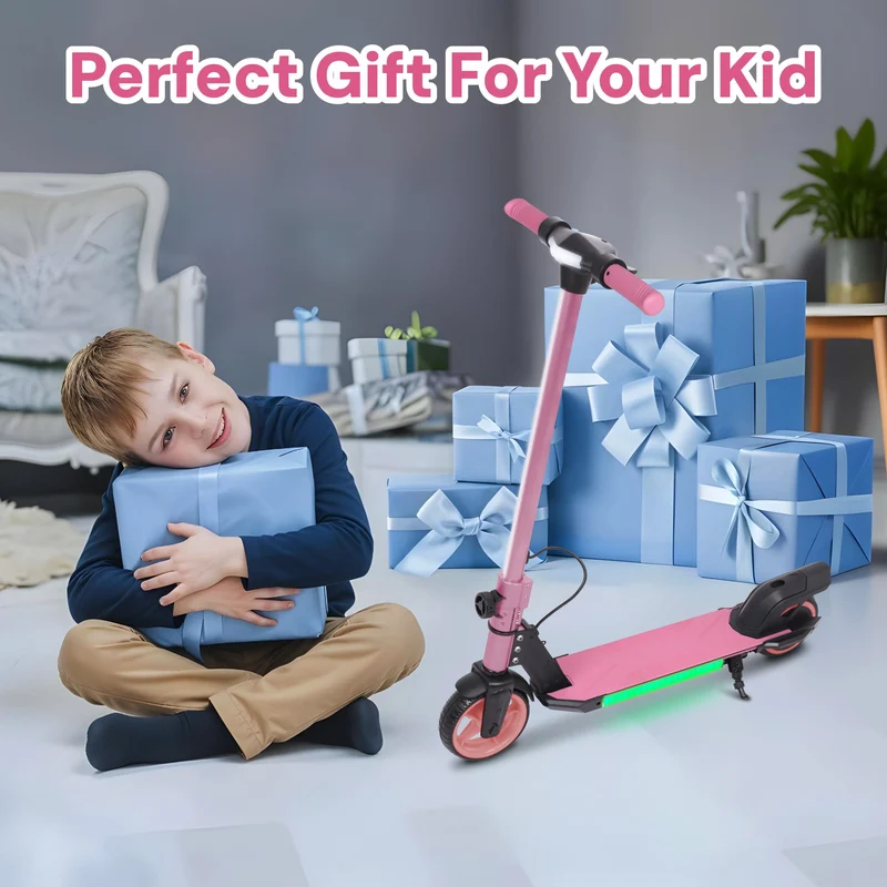 S31 Kids PRO ELECTRIC SCOOTER - LED Lights - 150W Power - High Performance