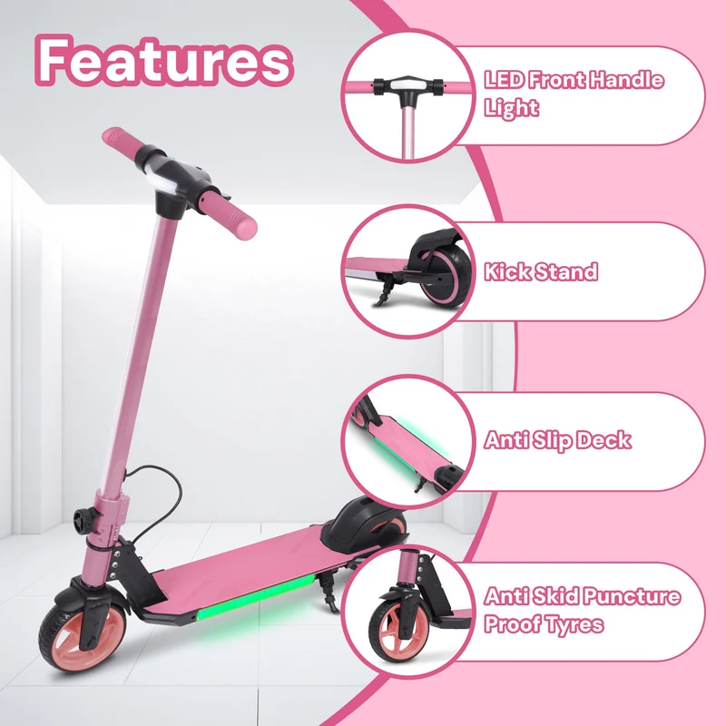 S31 Kids PRO ELECTRIC SCOOTER - LED Lights - 150W Power - High Performance