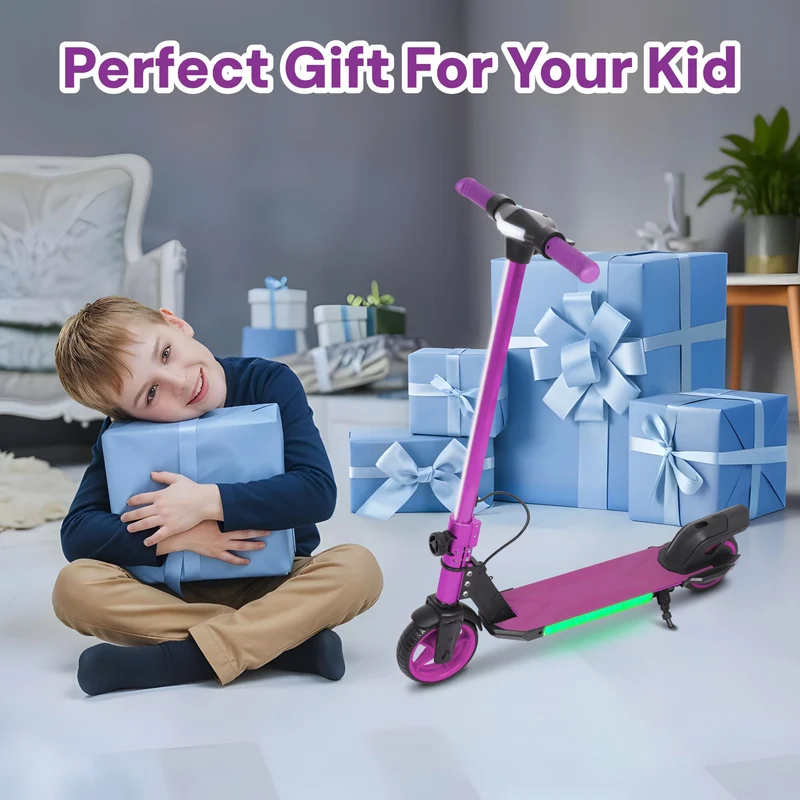 S31 Kids PRO ELECTRIC SCOOTER - LED Lights - 150W Power - High Performance
