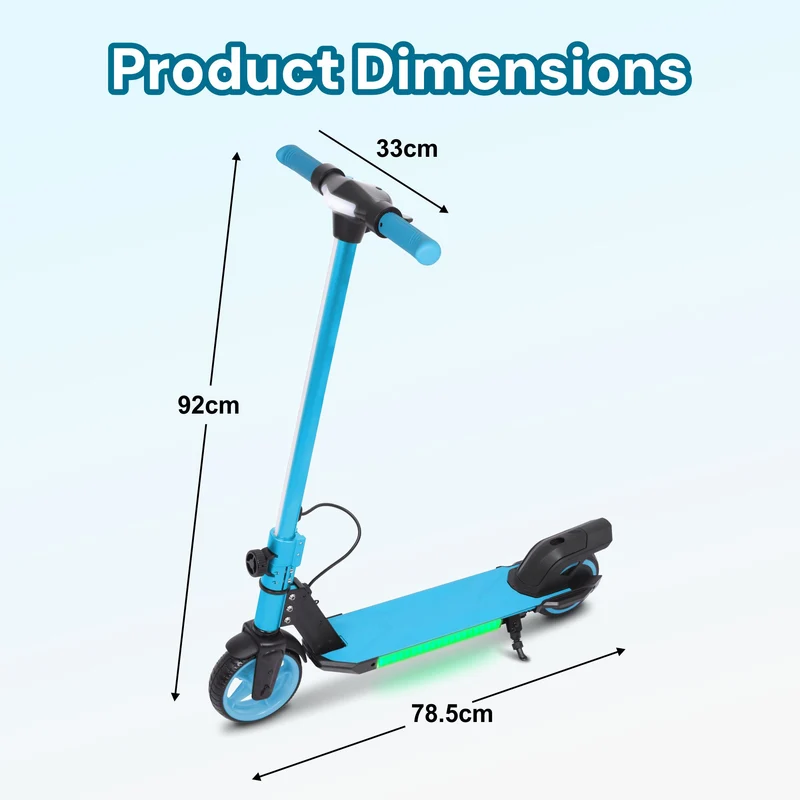 S31 Kids PRO ELECTRIC SCOOTER - LED Lights - 150W Power - High Performance