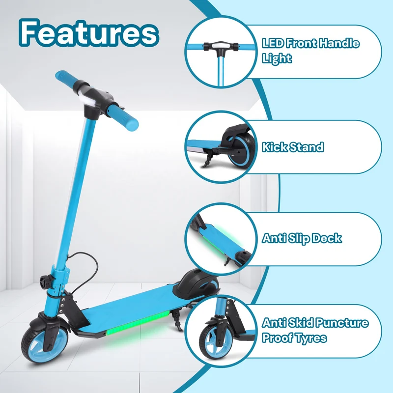 S31 Kids PRO ELECTRIC SCOOTER - LED Lights - 150W Power - High Performance