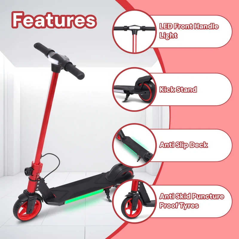 S31 Kids PRO ELECTRIC SCOOTER - LED Lights - 150W Power - High Performance