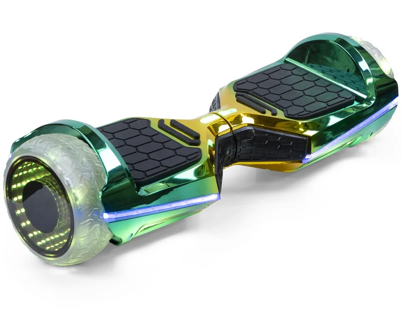 INFINITY - Chrome 6.5" All Terrain APP Bluetooth & LED Official Hoverboard
