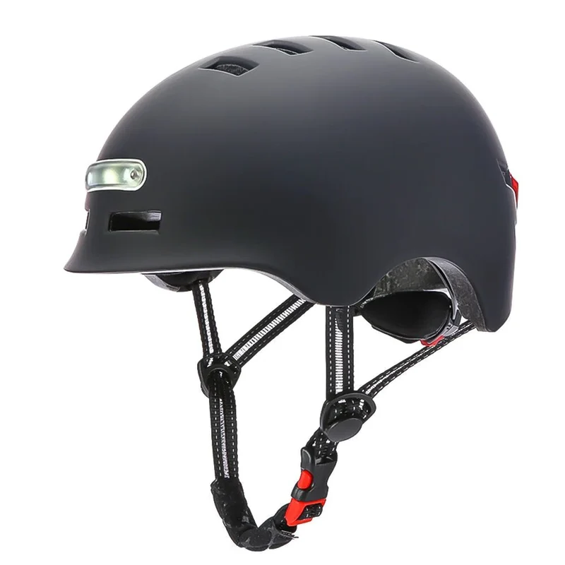 Electric Scooter Safety Helmet with LED Light