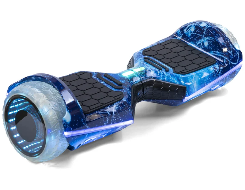 INFINITY - Blue Galaxy 6.5" All Terrain APP Bluetooth & LED Official Hoverboard