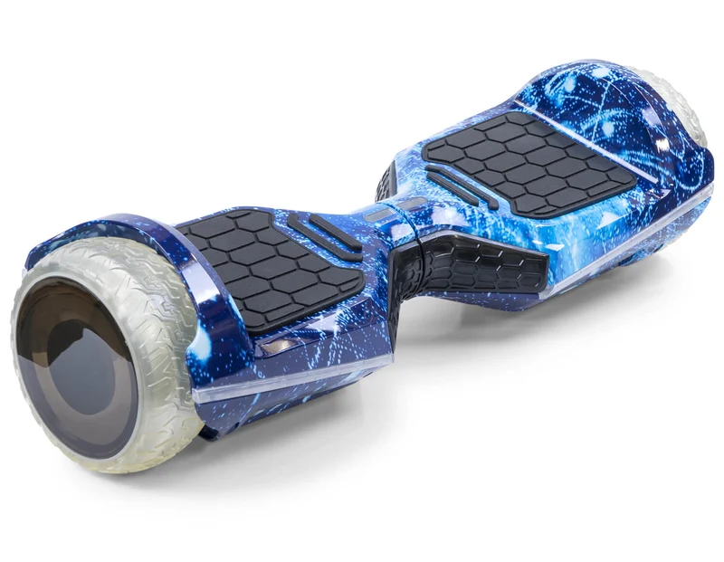 INFINITY - Blue Galaxy 6.5" All Terrain APP Bluetooth & LED Official Hoverboard