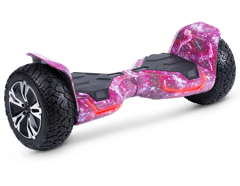 G2 Pink Galaxy Hoverkart Bundle 8.5" Off Road Hummer Official Hoverboard