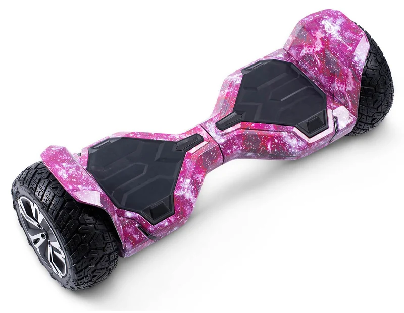 G2 Pink Galaxy Hoverkart Bundle 8.5" Off Road Hummer Official Hoverboard