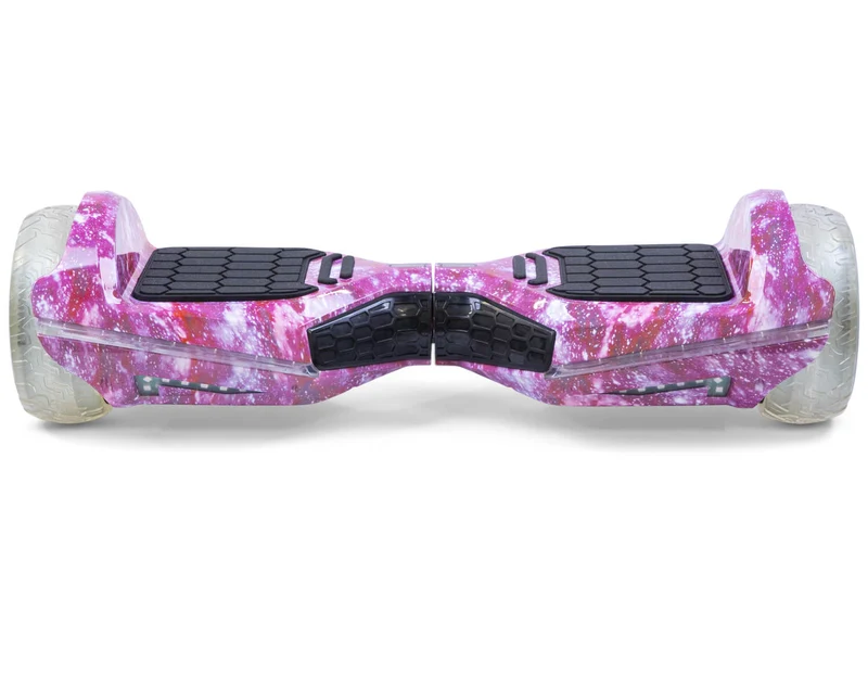 INFINITY - Pink Galaxy 6.5" All Terrain APP Bluetooth & LED Official Hoverboard