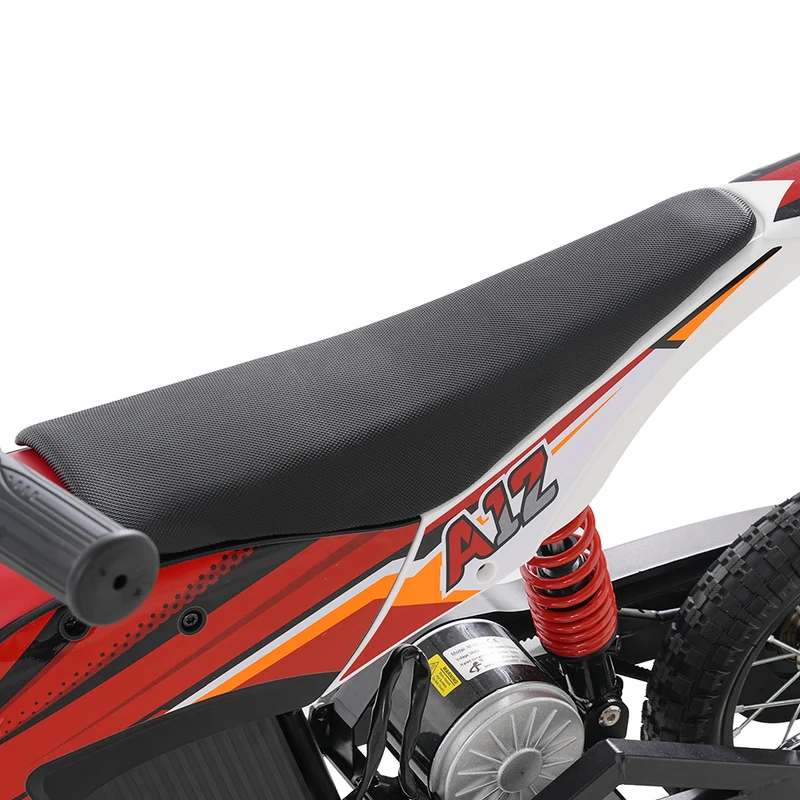 A12 Kids Electric Dirt Bike 350W Motor with Full Suspension