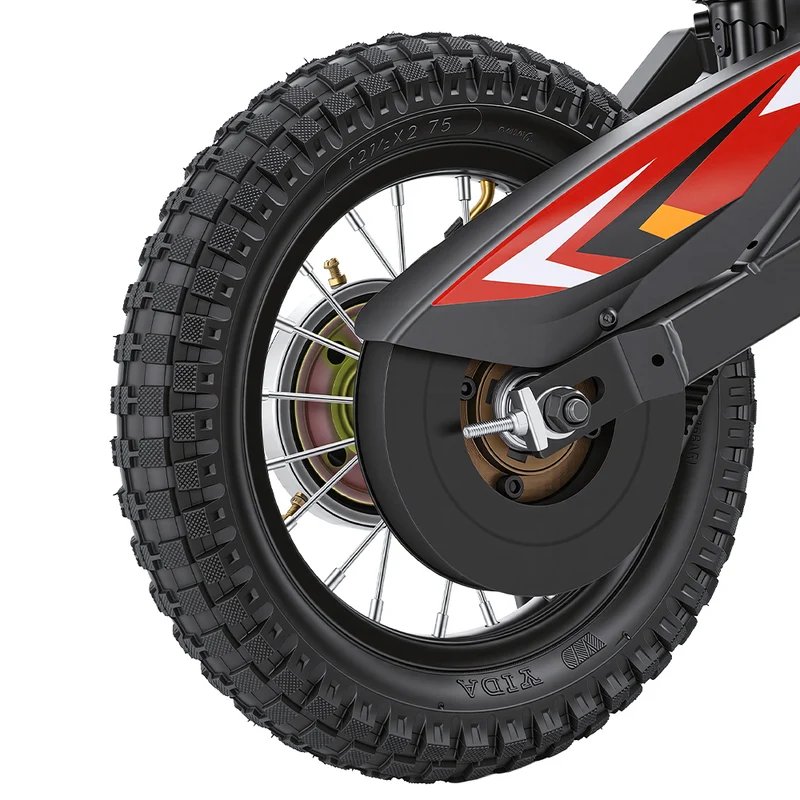 A12 Kids Electric Dirt Bike 350W Motor with Full Suspension