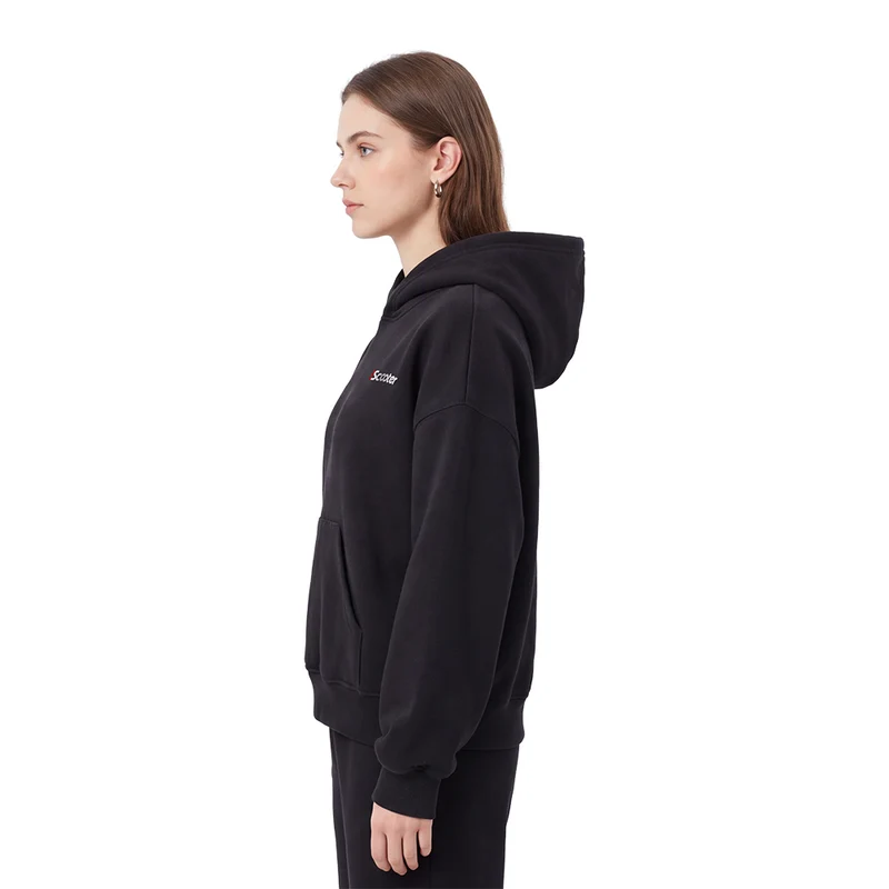 iScooter Unisex Logo Hoodie – Black
