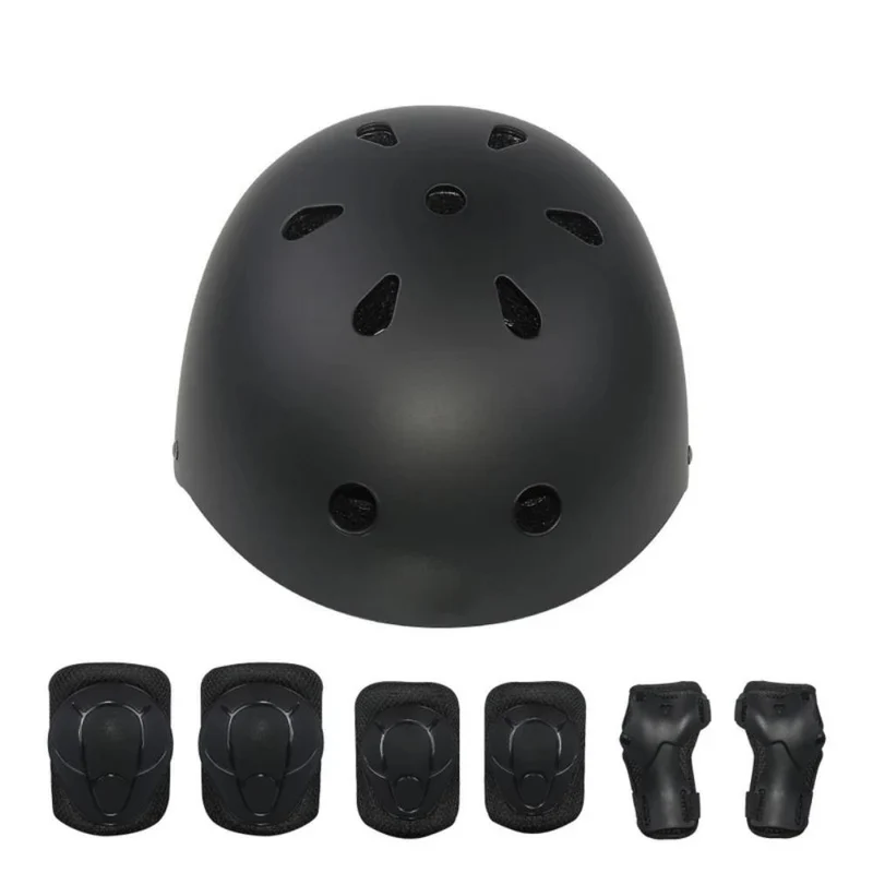 Kids Black Stylish Helmet