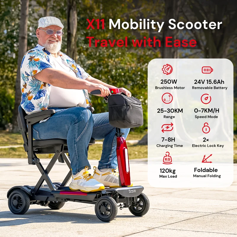 iScooter X11 Foldable Mobility Scooter