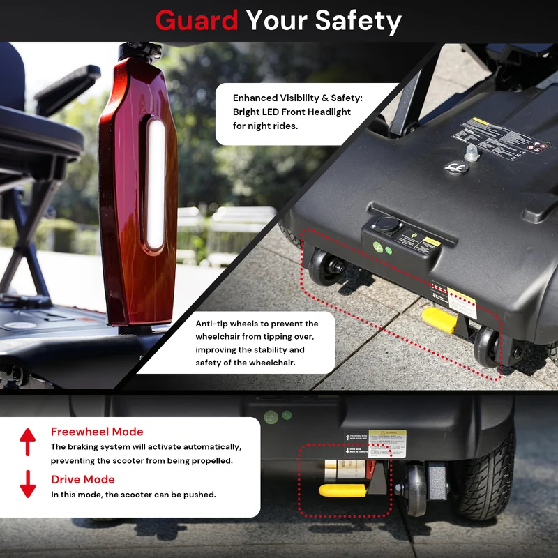 iScooter X11 Foldable Mobility Scooter