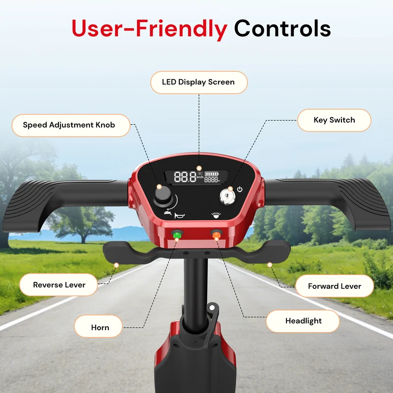 iScooter X11 Foldable Mobility Scooter