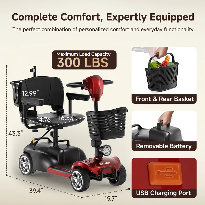 iScooter X02Pro Mobility Scooter