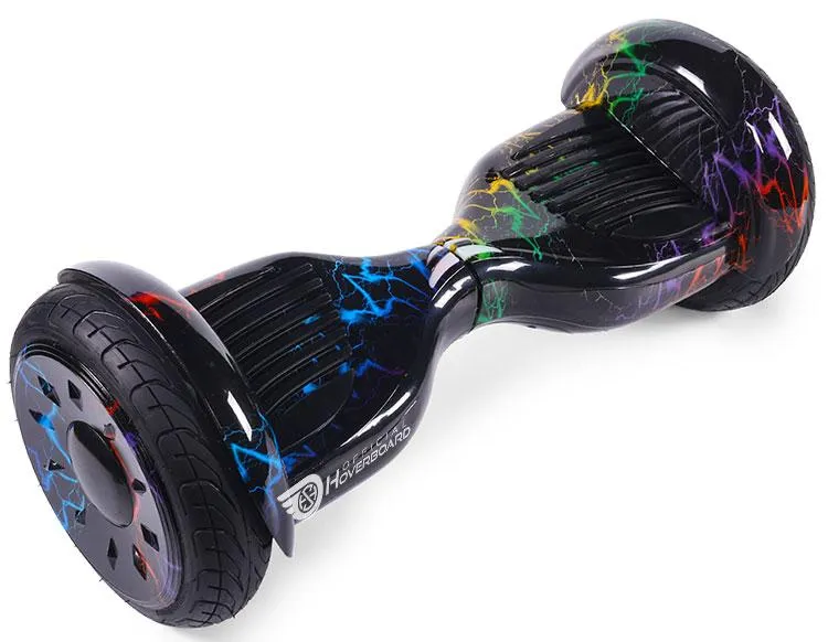 Rainbow Lightning Hoverkart Bundle 10" All Terrain Official Hoverboard