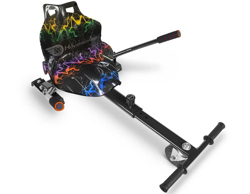 Rainbow Lightning Hoverkart Bundle 10" All Terrain Official Hoverboard