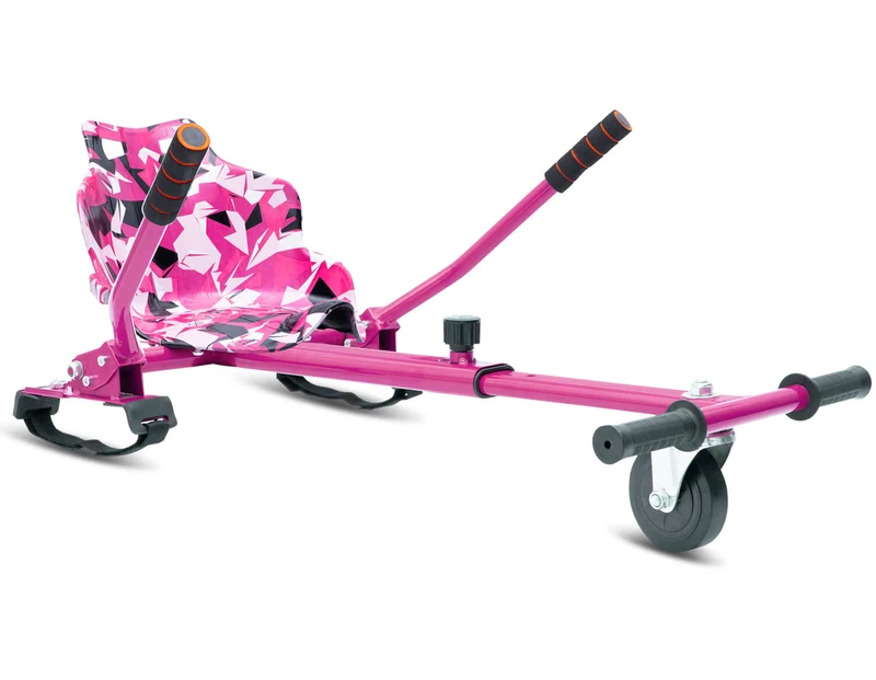 Pink Vortex Camo Hoverkart Bundle 10" All Terrain Official Hoverboard