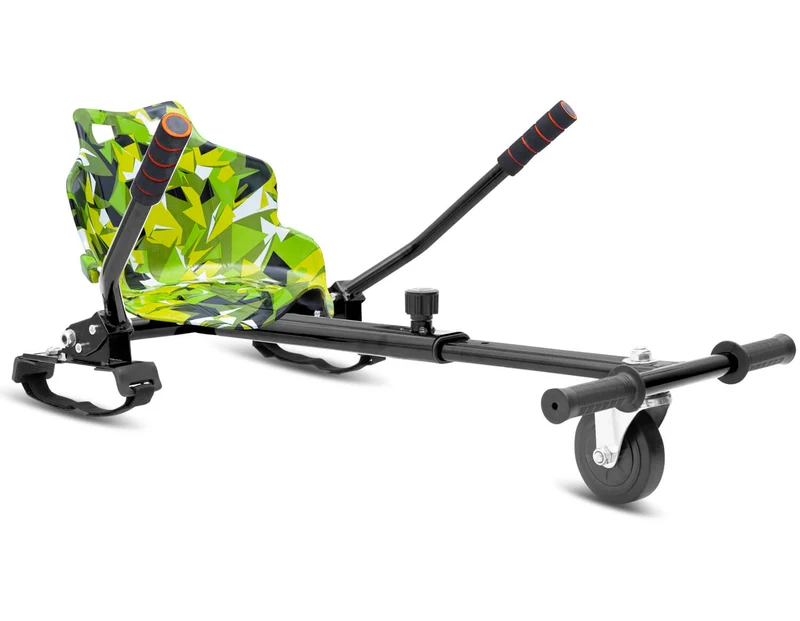 Green Vortex Camo Hoverkart Bundle 10" All Terrain Official Hoverboard