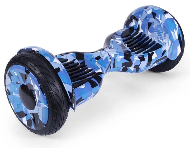 Blue Vortex Camo Hoverkart Bundle 10" All Terrain Official Hoverboard