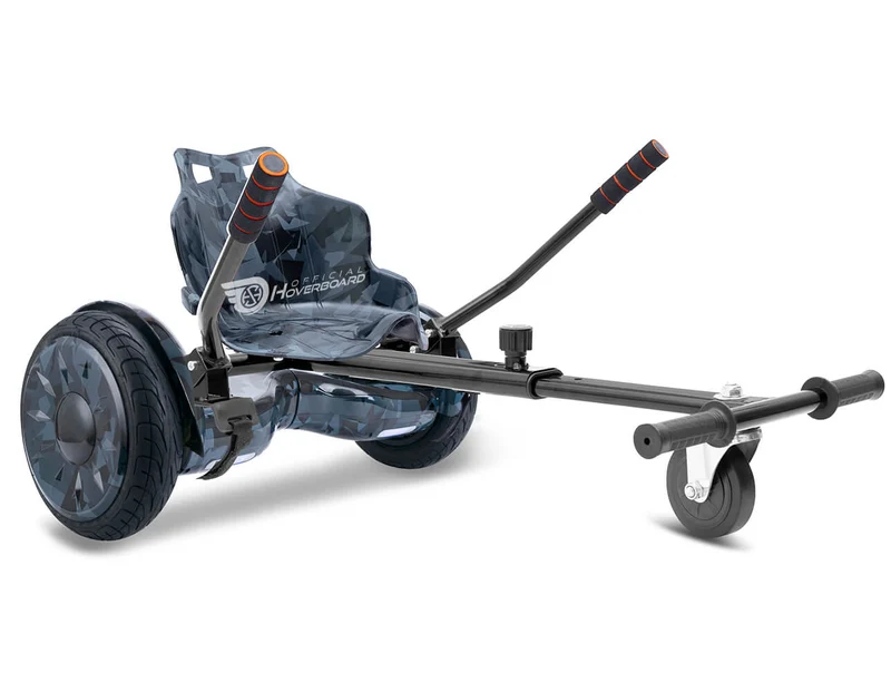 Black Vortex Camo Hoverkart Bundle 10" All Terrain Official Hoverboard