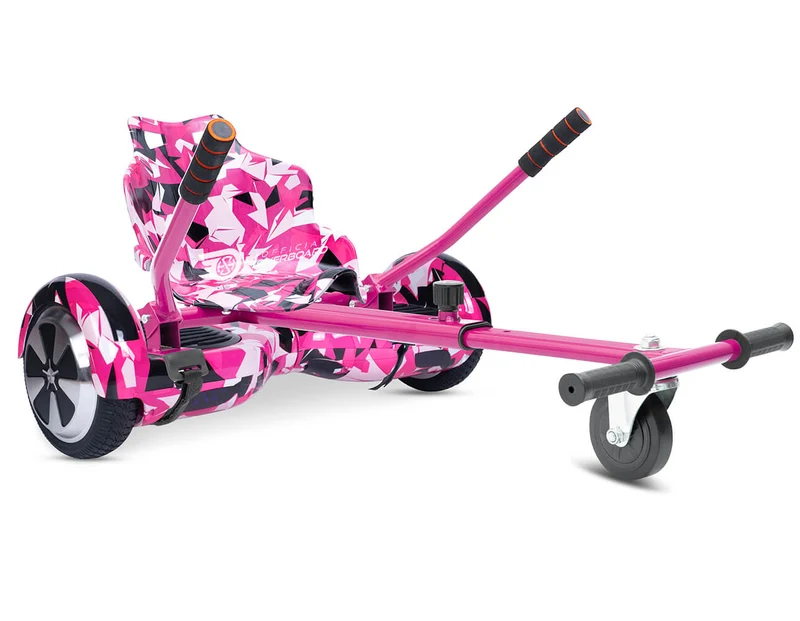 Pink Vortex Camo Bundle 6.5" Disco LED Official Hoverboard