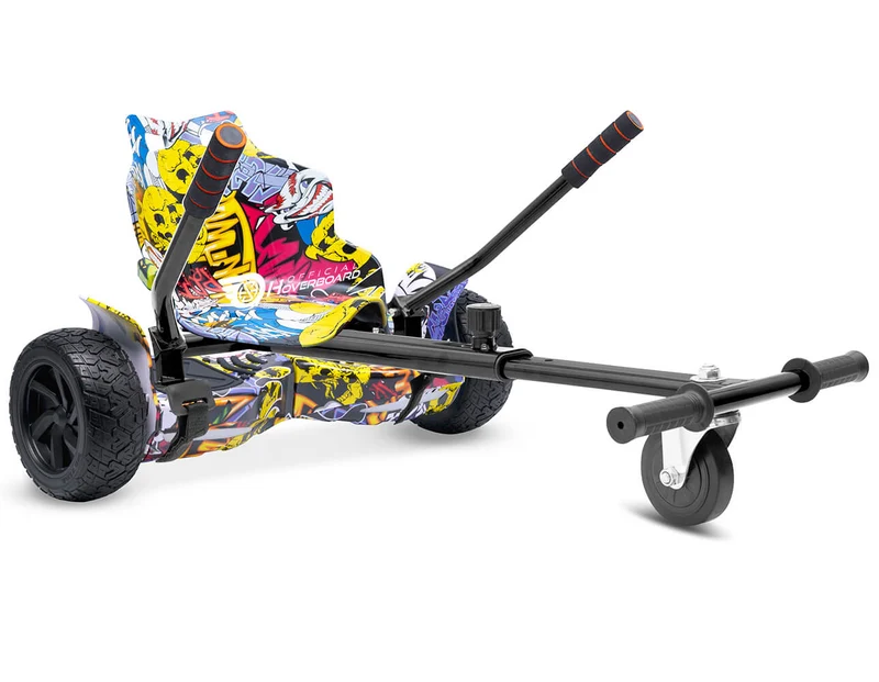 Hip Hop Graffiti Hoverkart Bundle 8.5" Off Road Hummer Official Hoverboard