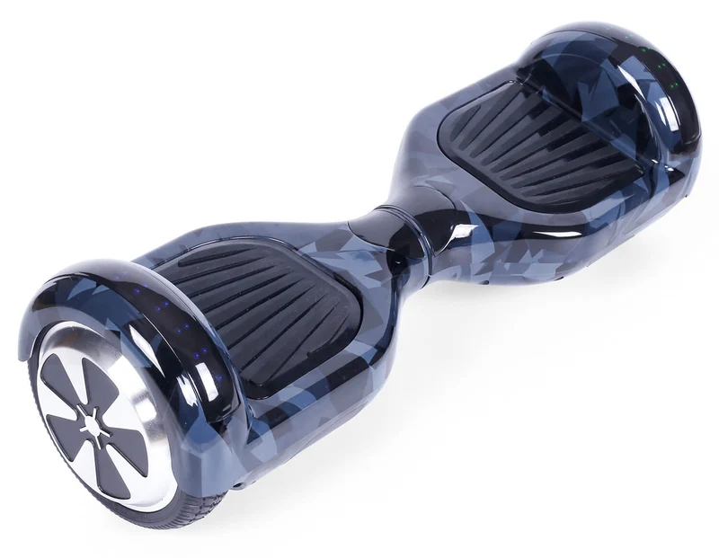 Black Vortex Camo 6.5" Disco LED Official Hoverboard