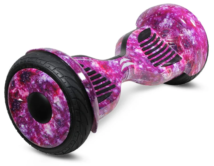 Pink Galaxy Hoverkart Bundle 10" All Terrain Official Hoverboard