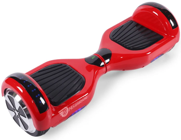 Red 6.5" Classic Disco LED Official Hoverboard
