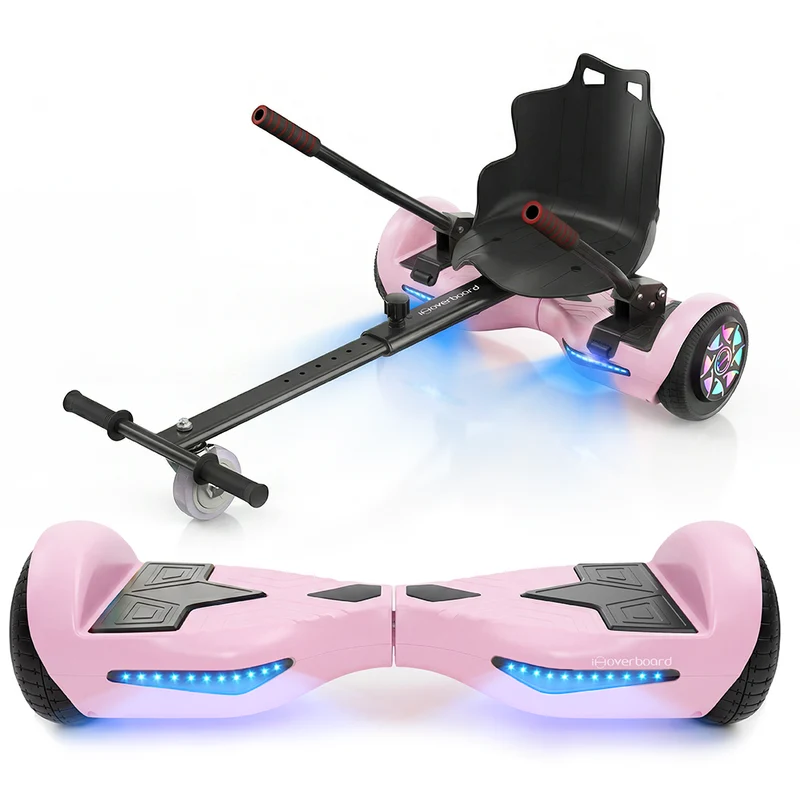 H1 Self Balancing Hoverboard with Bluetooth Music and LED Lights - Multiple Colors