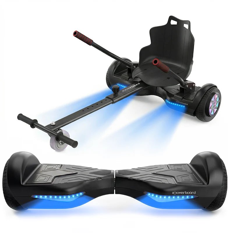H1 Self Balancing Hoverboard with Bluetooth Music and LED Lights - Multiple Colors