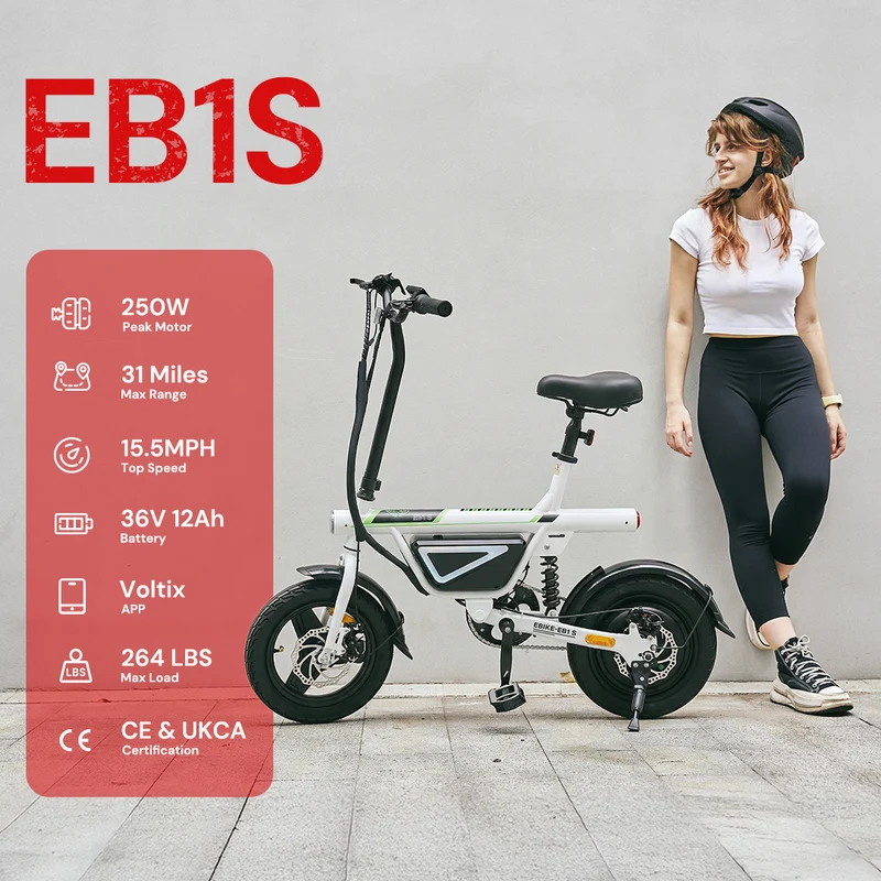 Compact City Electric Bike