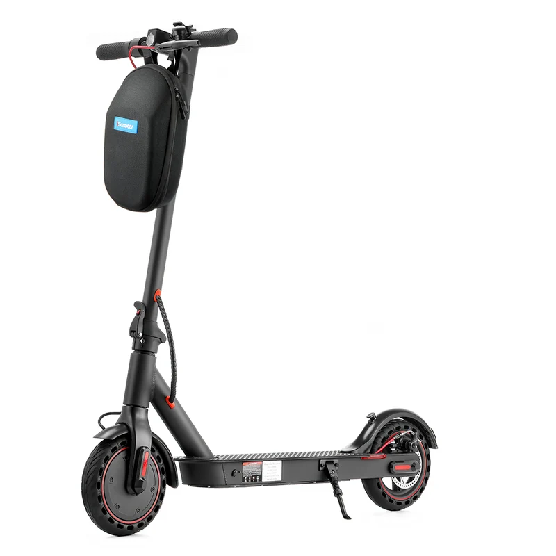 Black Storage Bag for Electric Scooter Head (General fabric and zipper)