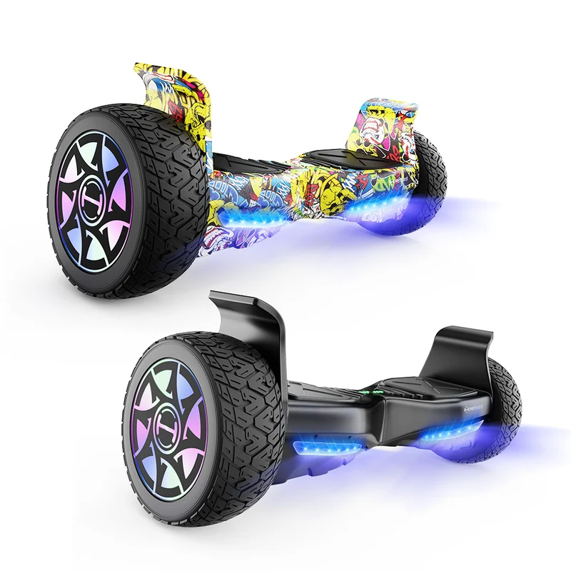 8.5" H8Max Off Road Hoverboard with Bluetooth Music and LED Lights - Self Balancing System