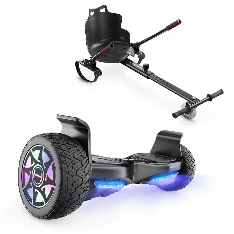 8.5" H8Max Off Road Hoverboard with Bluetooth Music and LED Lights - Self Balancing System