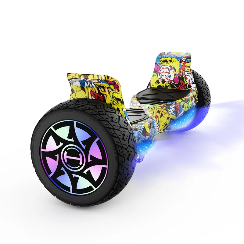 8.5" H8Max Off Road Hoverboard with Bluetooth Music and LED Lights - Self Balancing System