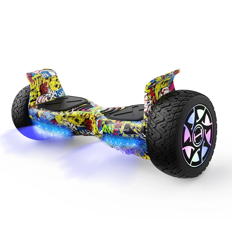 8.5" H8Max Off Road Hoverboard with Bluetooth Music and LED Lights - Self Balancing System