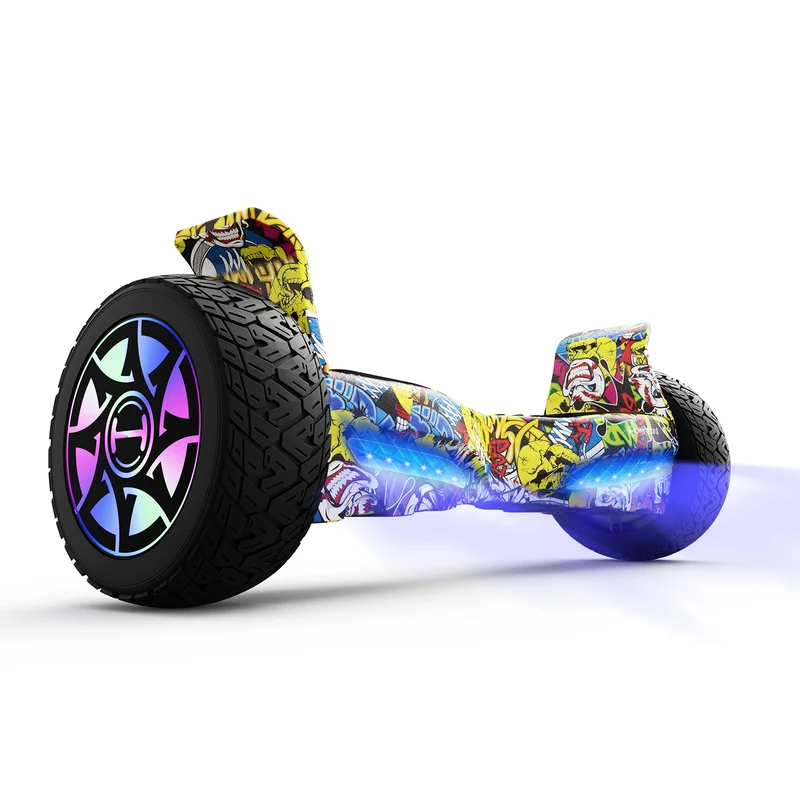 8.5" H8Max Off Road Hoverboard with Bluetooth Music and LED Lights - Self Balancing System