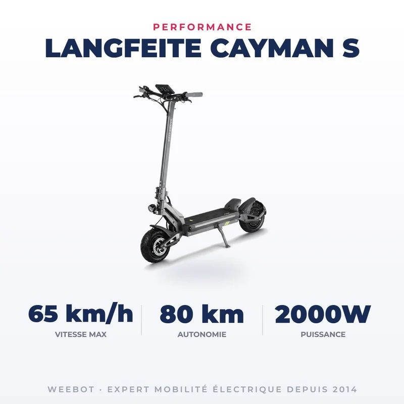 Trottinette Électrique Langfeite Cayman S