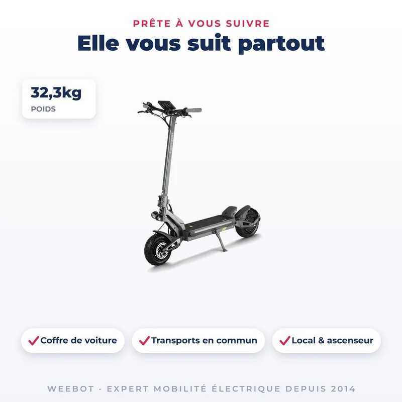 Trottinette Électrique Langfeite Cayman S