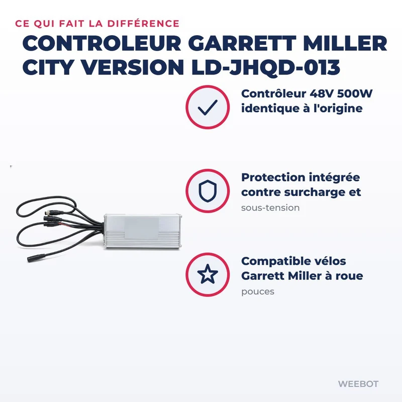 Controleur Garrett Miller City version LD-JHQD-013