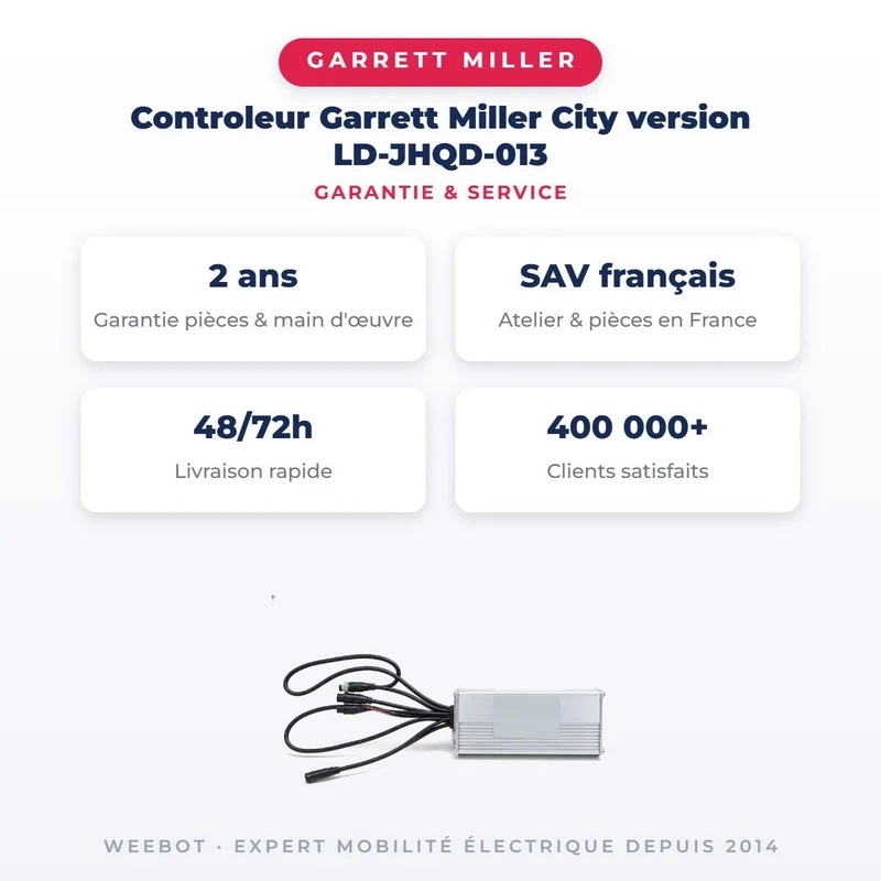 Controleur Garrett Miller City version LD-JHQD-013